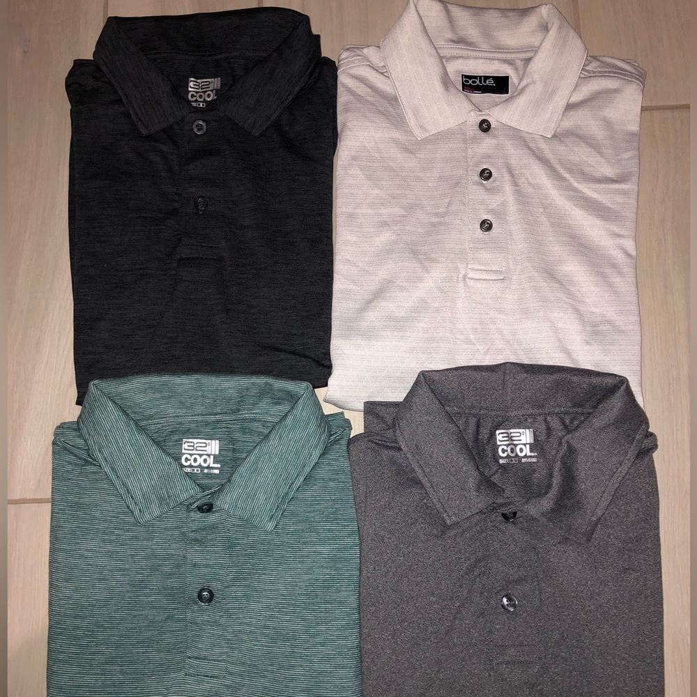 Bundle of 4 Brand New Polo Shirts Size Small